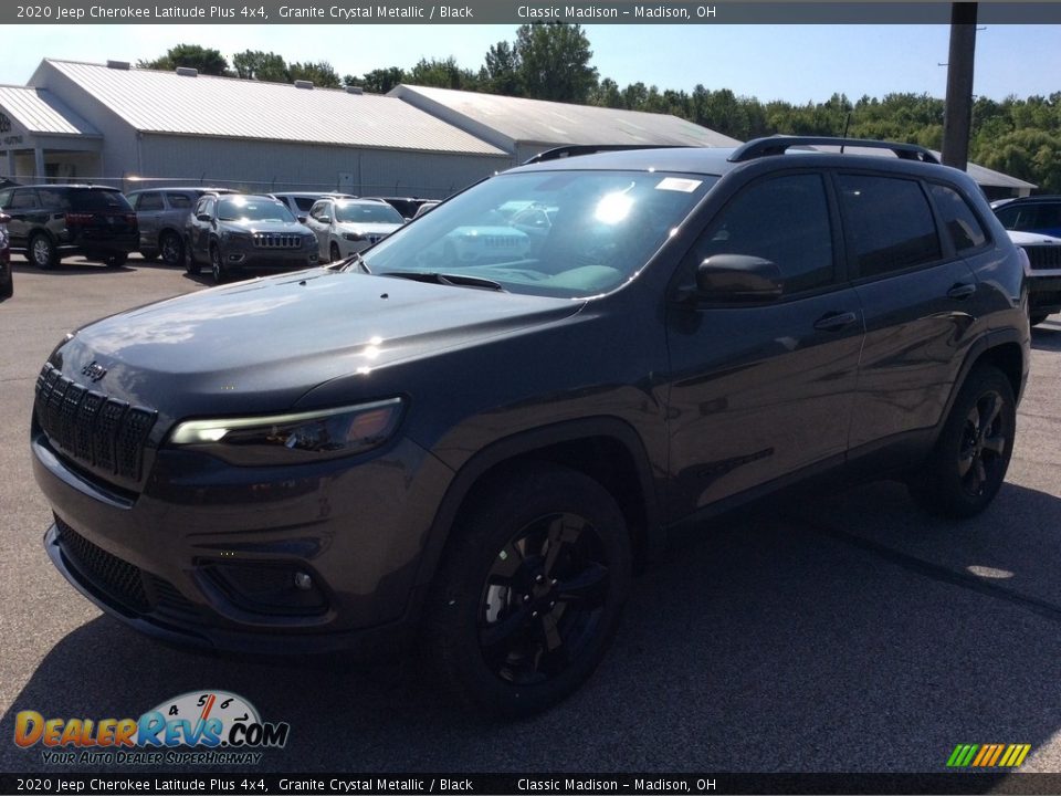 2020 Jeep Cherokee Latitude Plus 4x4 Granite Crystal Metallic / Black Photo #5