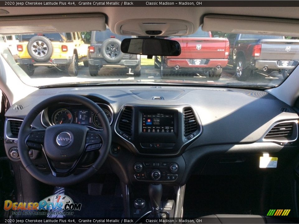 2020 Jeep Cherokee Latitude Plus 4x4 Granite Crystal Metallic / Black Photo #12