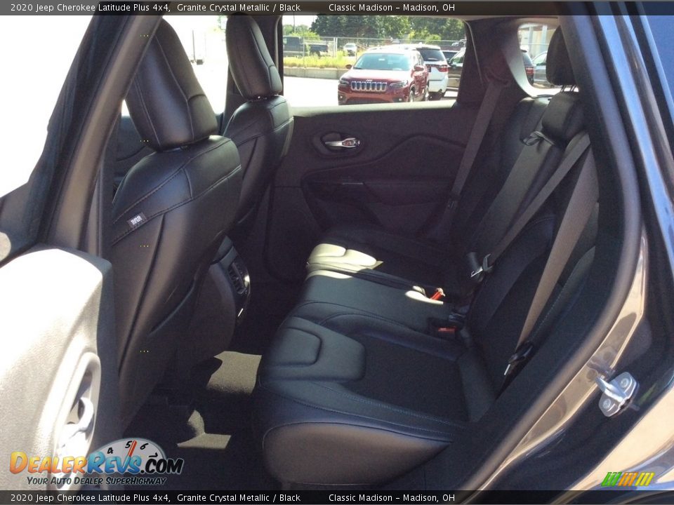 Rear Seat of 2020 Jeep Cherokee Latitude Plus 4x4 Photo #17