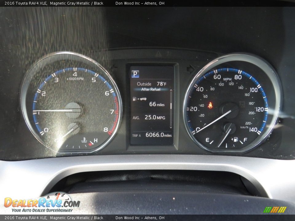 2016 Toyota RAV4 XLE Magnetic Gray Metallic / Black Photo #31