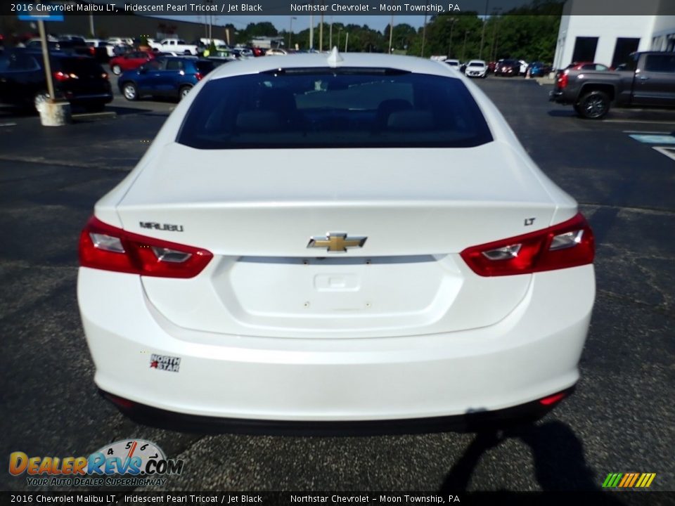 2016 Chevrolet Malibu LT Iridescent Pearl Tricoat / Jet Black Photo #6