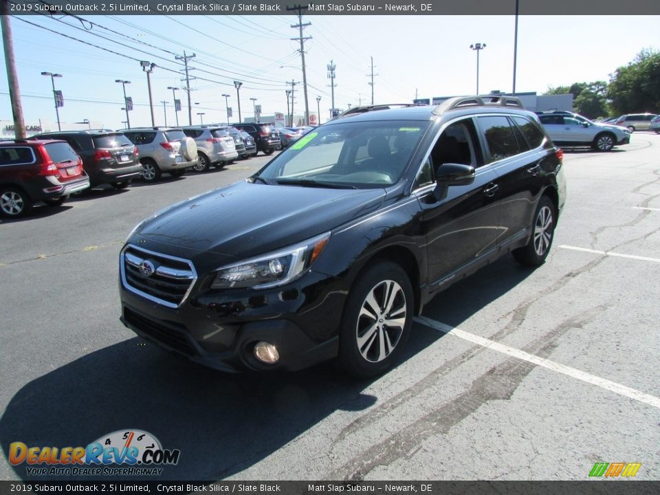 2019 Subaru Outback 2.5i Limited Crystal Black Silica / Slate Black Photo #2