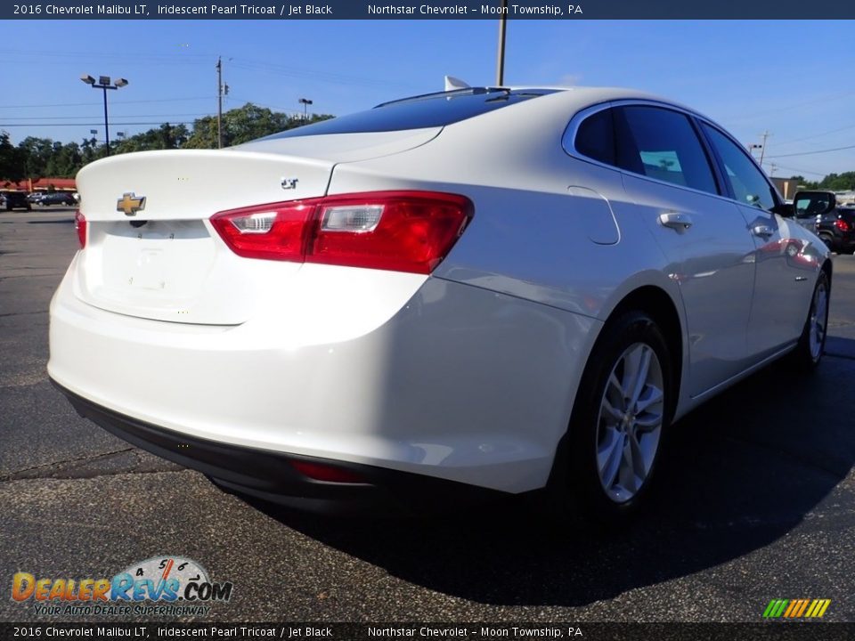 2016 Chevrolet Malibu LT Iridescent Pearl Tricoat / Jet Black Photo #8