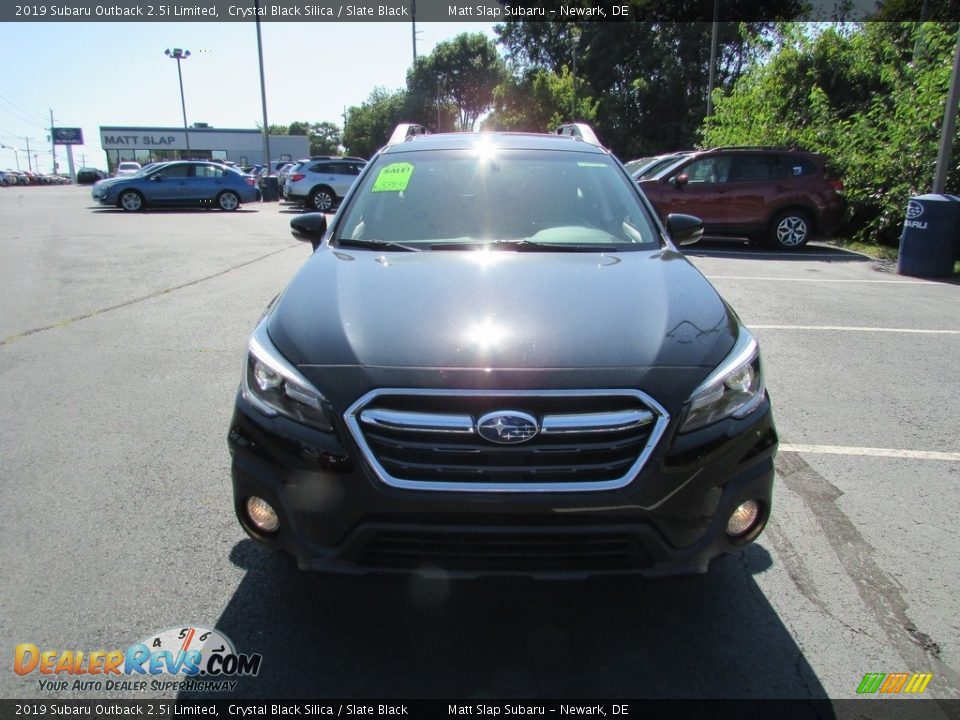 2019 Subaru Outback 2.5i Limited Crystal Black Silica / Slate Black Photo #3