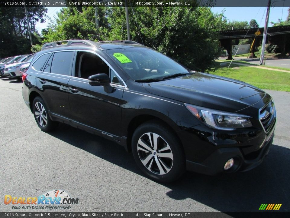 2019 Subaru Outback 2.5i Limited Crystal Black Silica / Slate Black Photo #4