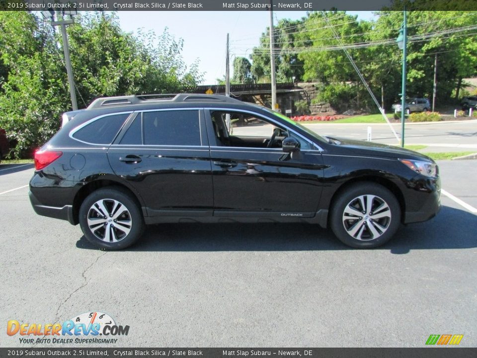 2019 Subaru Outback 2.5i Limited Crystal Black Silica / Slate Black Photo #5