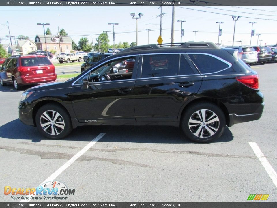 2019 Subaru Outback 2.5i Limited Crystal Black Silica / Slate Black Photo #9