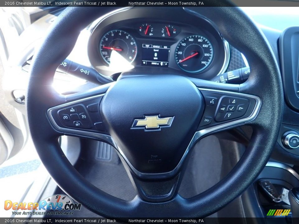 2016 Chevrolet Malibu LT Iridescent Pearl Tricoat / Jet Black Photo #26