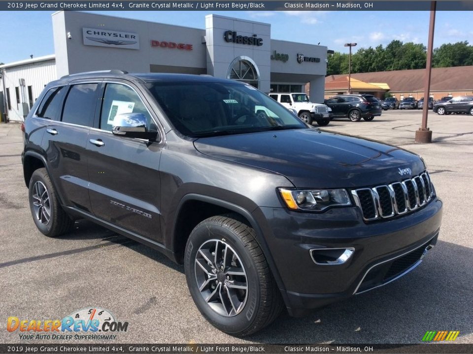 2019 Jeep Grand Cherokee Limited 4x4 Granite Crystal Metallic / Light Frost Beige/Black Photo #1