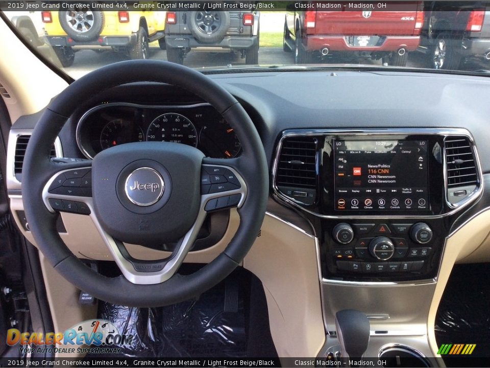 2019 Jeep Grand Cherokee Limited 4x4 Granite Crystal Metallic / Light Frost Beige/Black Photo #2