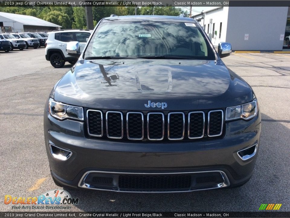 2019 Jeep Grand Cherokee Limited 4x4 Granite Crystal Metallic / Light Frost Beige/Black Photo #4