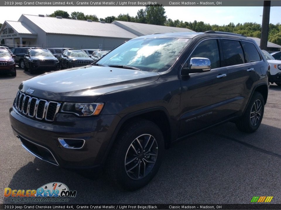 2019 Jeep Grand Cherokee Limited 4x4 Granite Crystal Metallic / Light Frost Beige/Black Photo #5