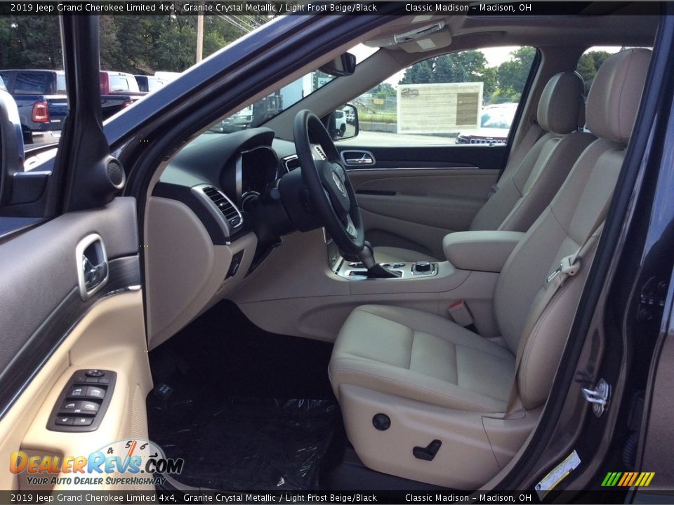 2019 Jeep Grand Cherokee Limited 4x4 Granite Crystal Metallic / Light Frost Beige/Black Photo #11