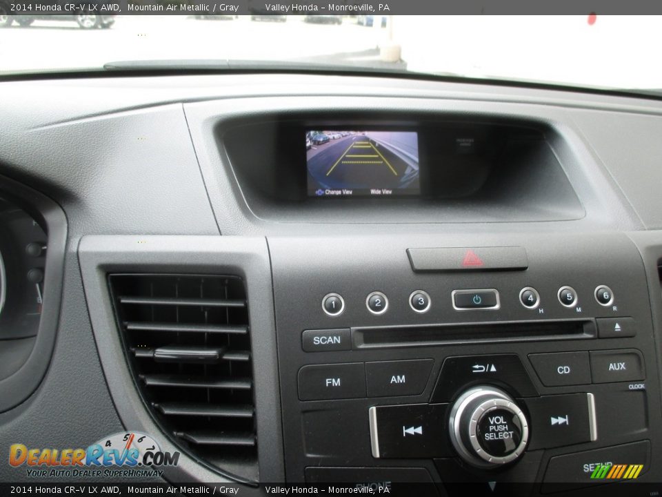 2014 Honda CR-V LX AWD Mountain Air Metallic / Gray Photo #16