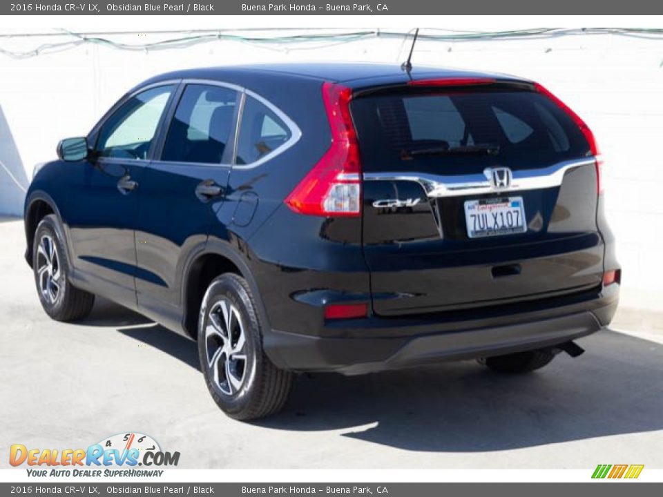 2016 Honda CR-V LX Obsidian Blue Pearl / Black Photo #2