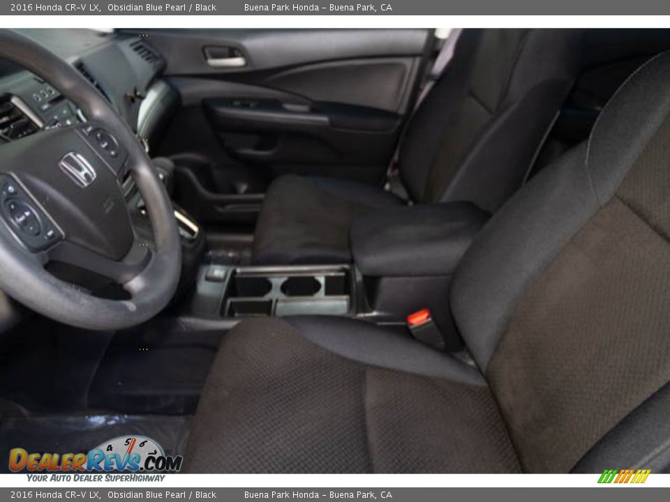 2016 Honda CR-V LX Obsidian Blue Pearl / Black Photo #3