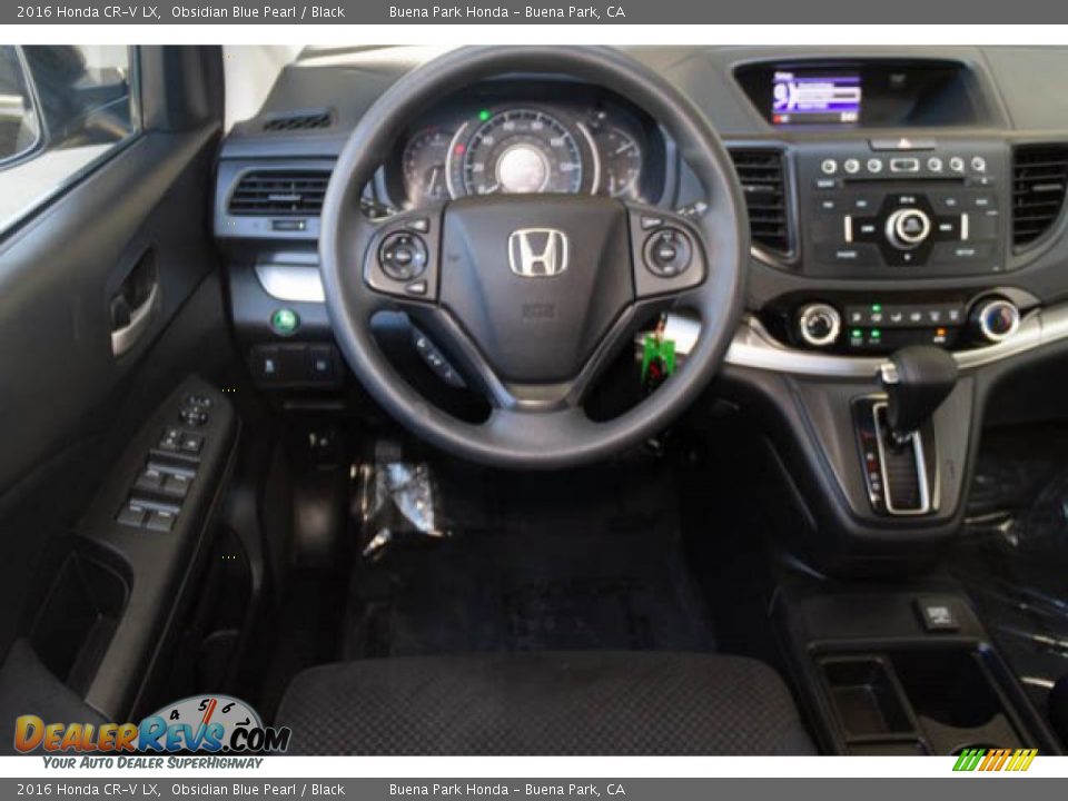 2016 Honda CR-V LX Obsidian Blue Pearl / Black Photo #5