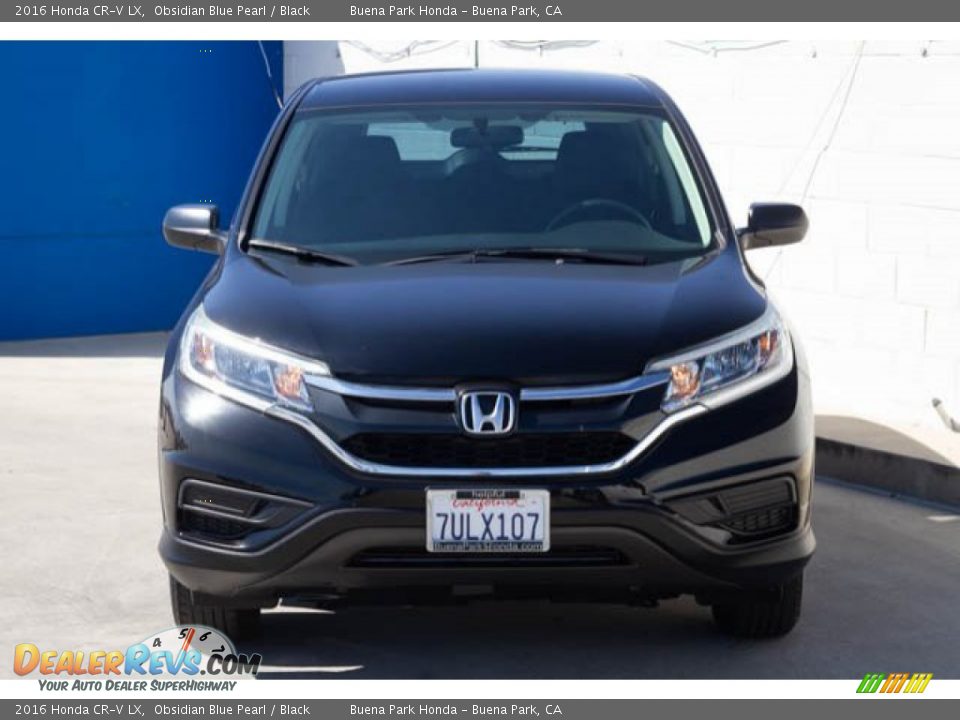 2016 Honda CR-V LX Obsidian Blue Pearl / Black Photo #7