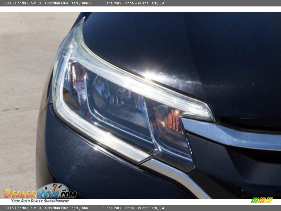 2016 Honda CR-V LX Obsidian Blue Pearl / Black Photo #8