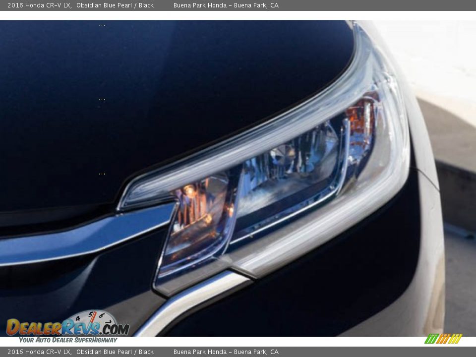 2016 Honda CR-V LX Obsidian Blue Pearl / Black Photo #9