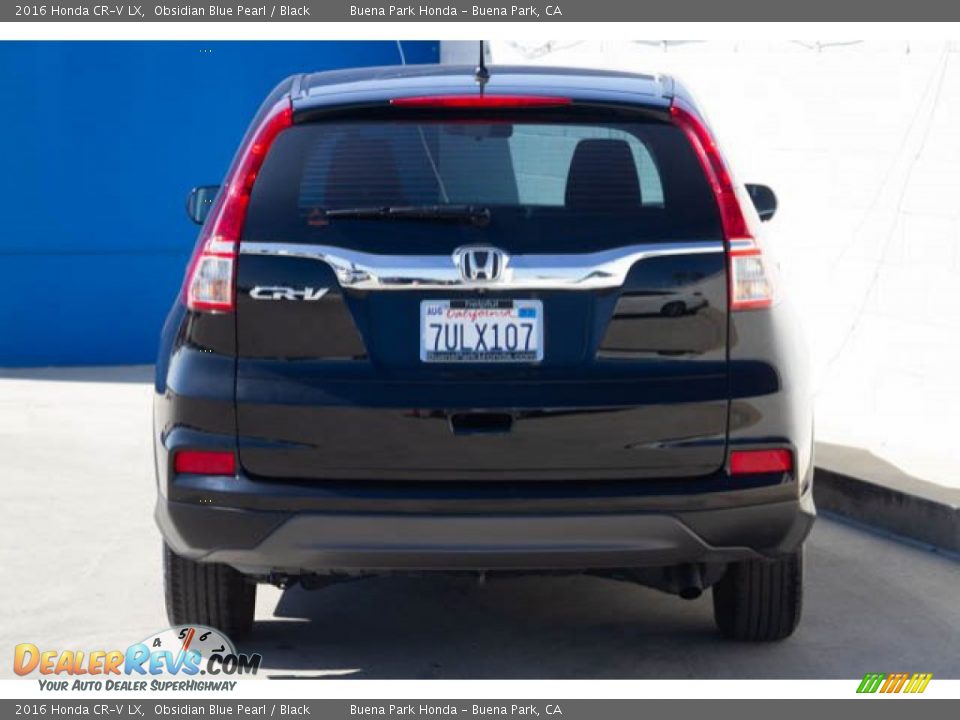 2016 Honda CR-V LX Obsidian Blue Pearl / Black Photo #11