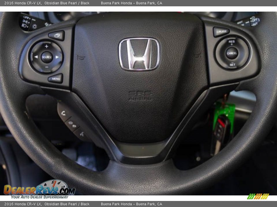 2016 Honda CR-V LX Obsidian Blue Pearl / Black Photo #13