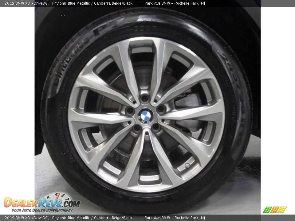 2019 BMW X3 xDrive30i Phytonic Blue Metallic / Canberra Beige/Black Photo #29