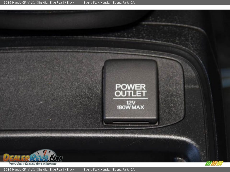 2016 Honda CR-V LX Obsidian Blue Pearl / Black Photo #14