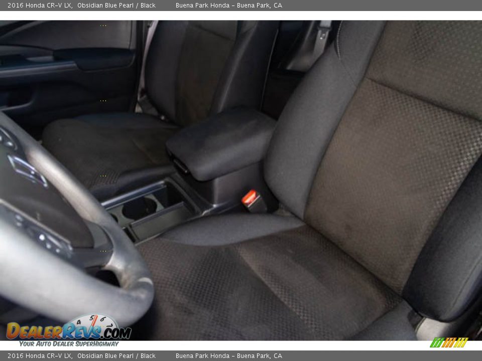 2016 Honda CR-V LX Obsidian Blue Pearl / Black Photo #15