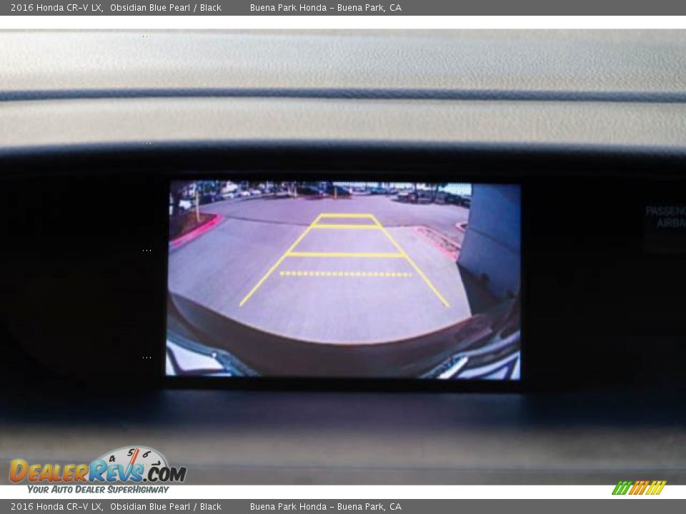 2016 Honda CR-V LX Obsidian Blue Pearl / Black Photo #23