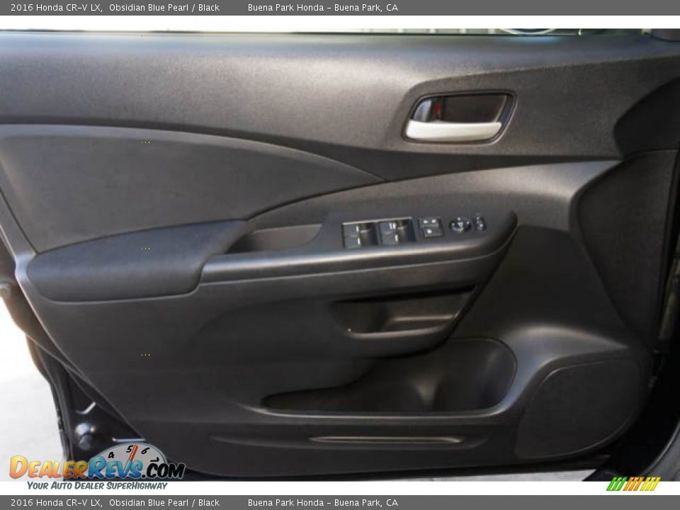 2016 Honda CR-V LX Obsidian Blue Pearl / Black Photo #25