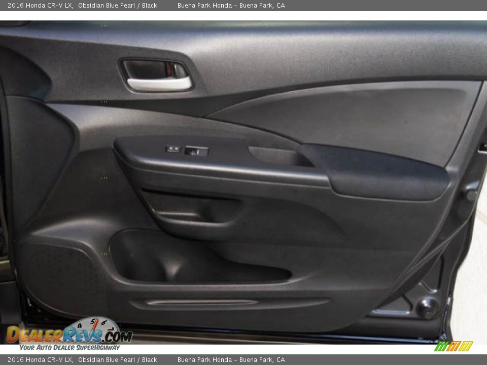2016 Honda CR-V LX Obsidian Blue Pearl / Black Photo #28