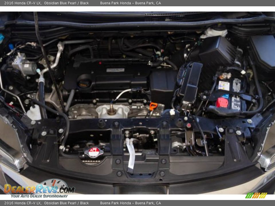 2016 Honda CR-V LX Obsidian Blue Pearl / Black Photo #29