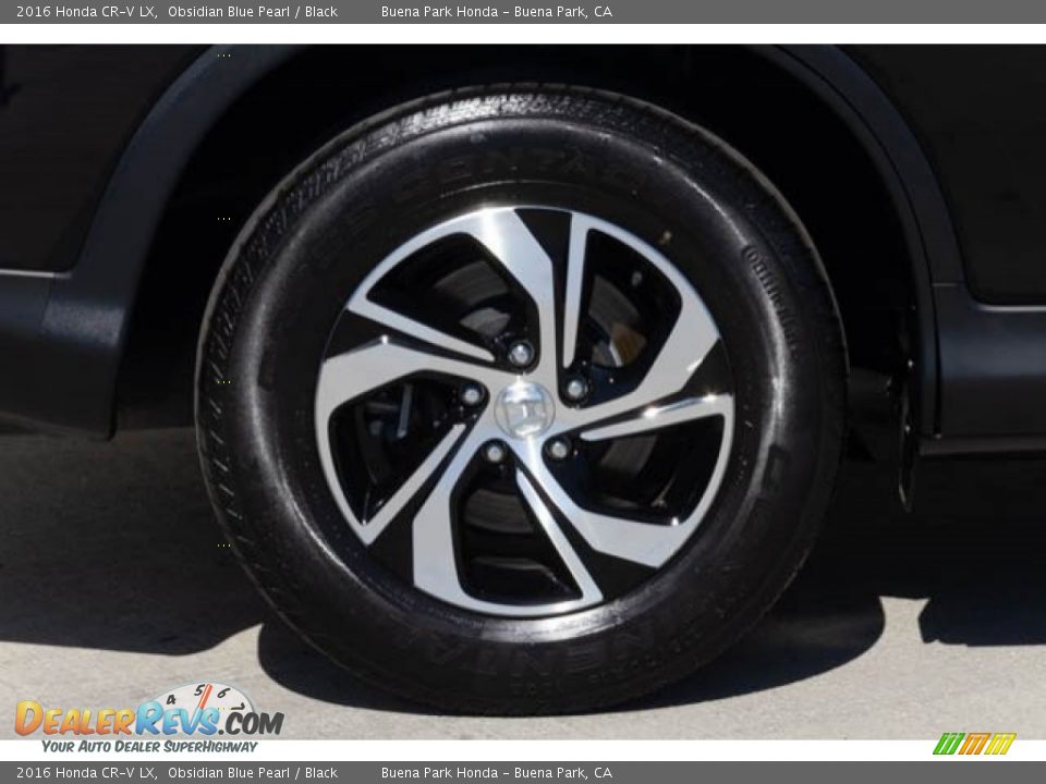 2016 Honda CR-V LX Obsidian Blue Pearl / Black Photo #30