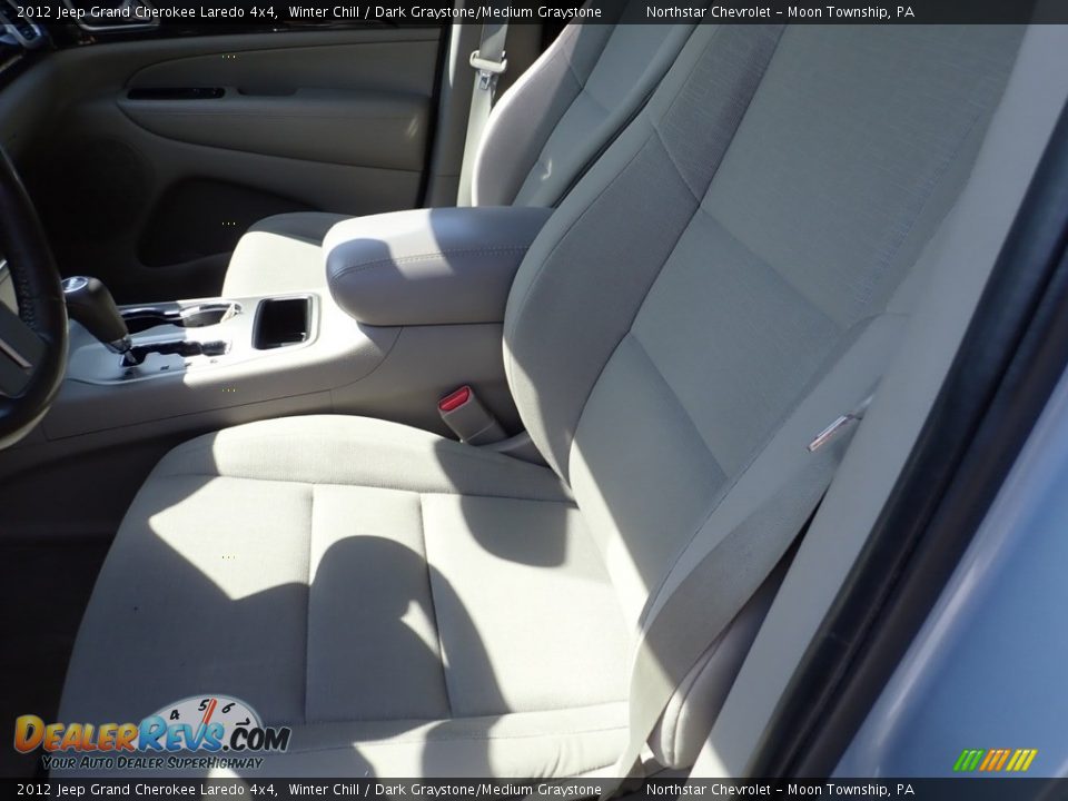 2012 Jeep Grand Cherokee Laredo 4x4 Winter Chill / Dark Graystone/Medium Graystone Photo #8