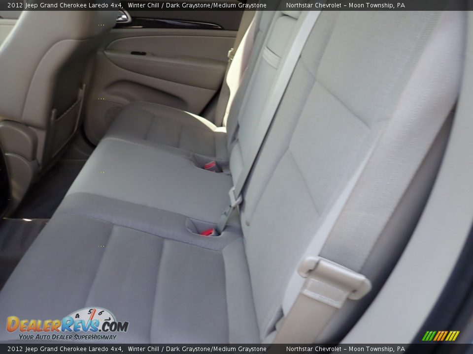 2012 Jeep Grand Cherokee Laredo 4x4 Winter Chill / Dark Graystone/Medium Graystone Photo #9