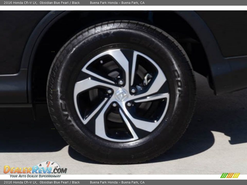2016 Honda CR-V LX Obsidian Blue Pearl / Black Photo #32