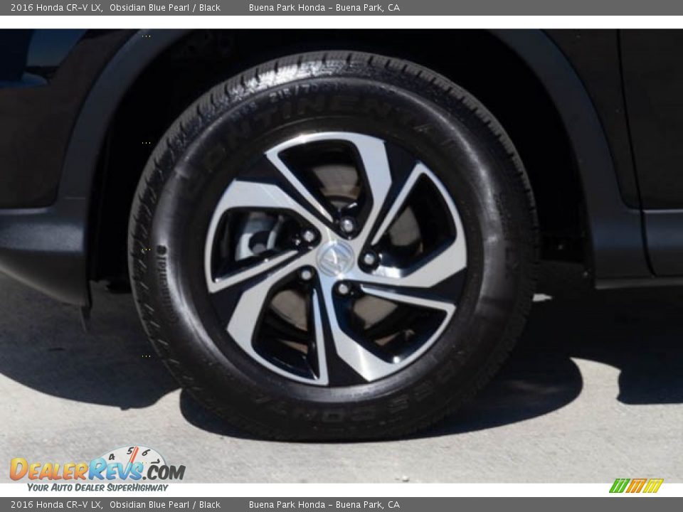 2016 Honda CR-V LX Obsidian Blue Pearl / Black Photo #33
