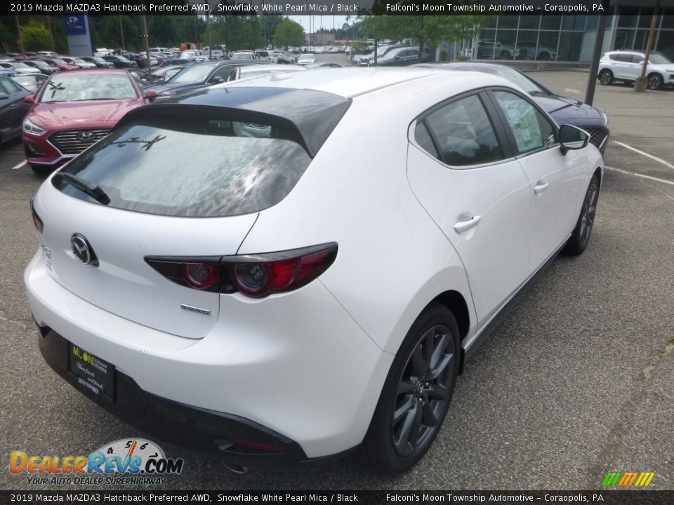 2019 Mazda MAZDA3 Hatchback Preferred AWD Snowflake White Pearl Mica / Black Photo #2