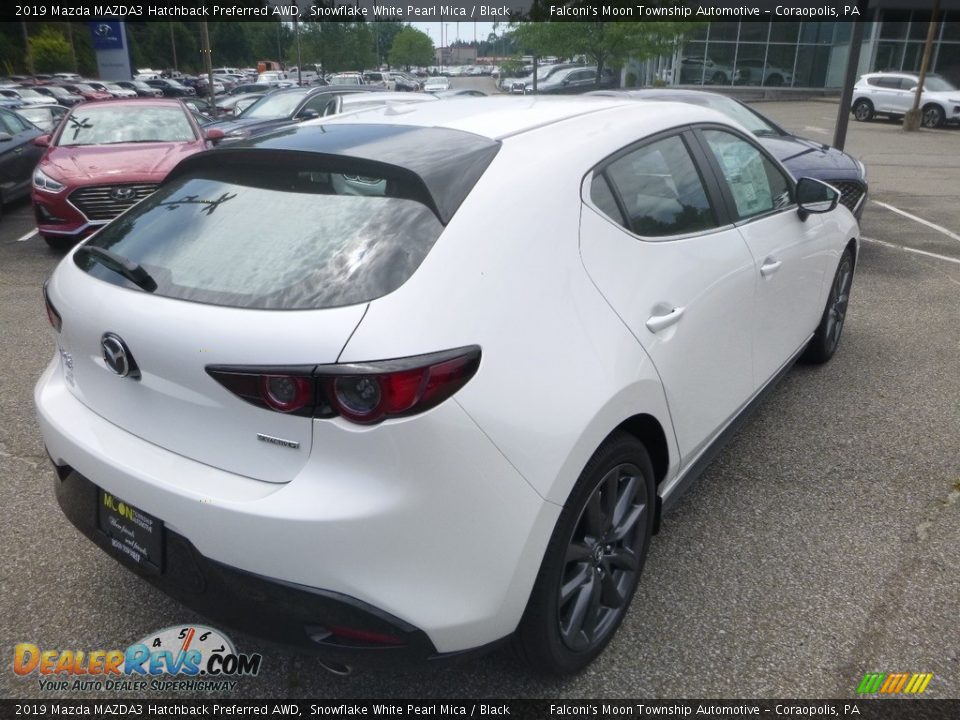 2019 Mazda MAZDA3 Hatchback Preferred AWD Snowflake White Pearl Mica / Black Photo #2