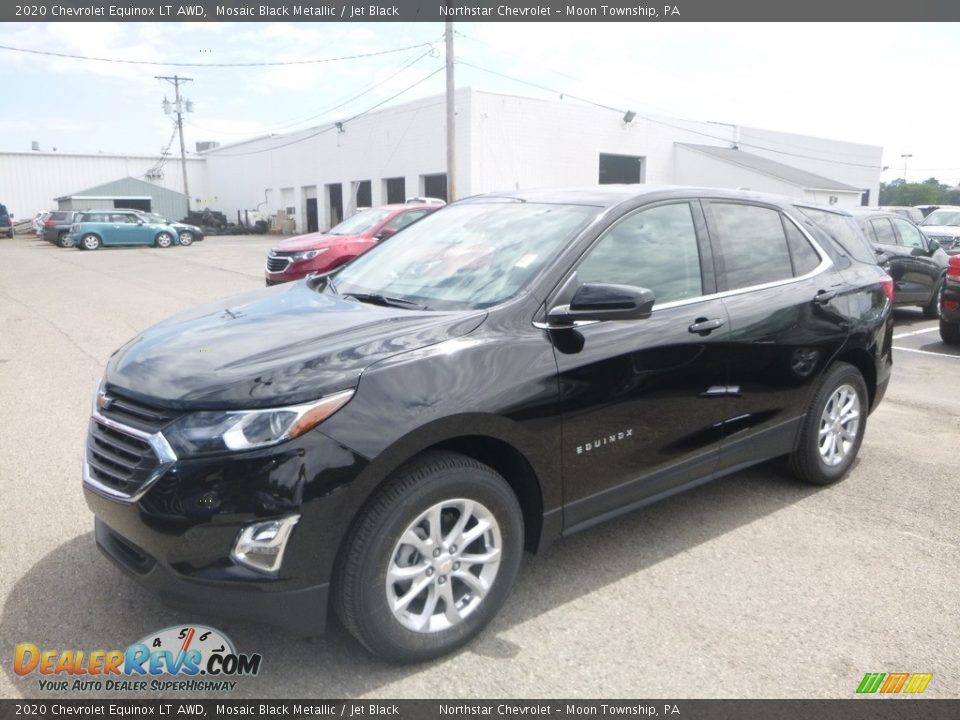 2020 Chevrolet Equinox LT AWD Mosaic Black Metallic / Jet Black Photo #1