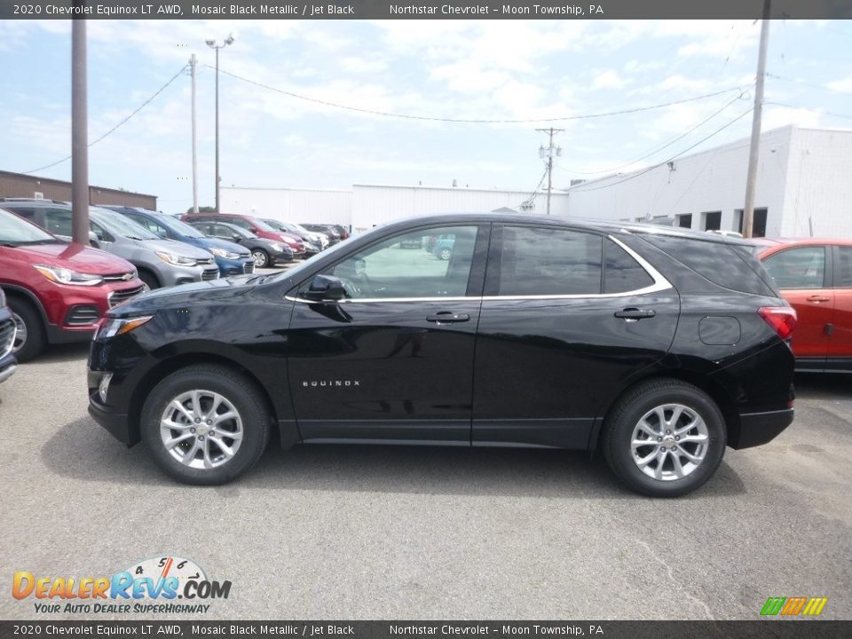 2020 Chevrolet Equinox LT AWD Mosaic Black Metallic / Jet Black Photo #2
