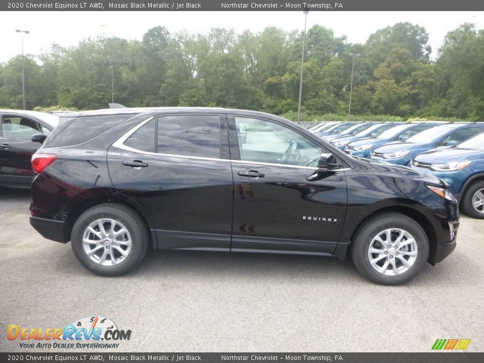 2020 Chevrolet Equinox LT AWD Mosaic Black Metallic / Jet Black Photo #6