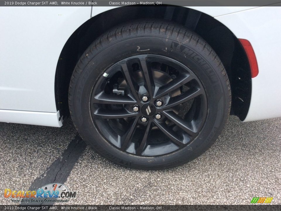 2019 Dodge Charger SXT AWD White Knuckle / Black Photo #9