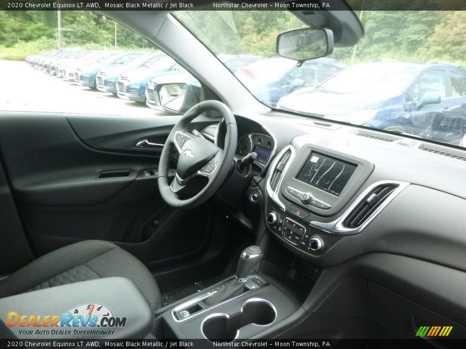 2020 Chevrolet Equinox LT AWD Mosaic Black Metallic / Jet Black Photo #10