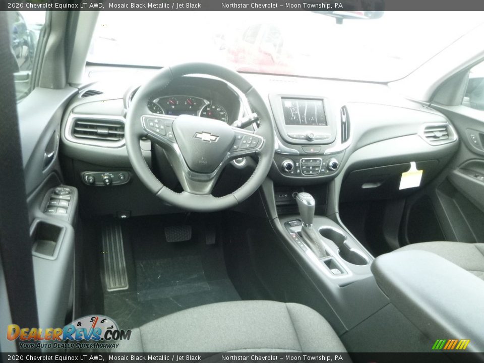 2020 Chevrolet Equinox LT AWD Mosaic Black Metallic / Jet Black Photo #12