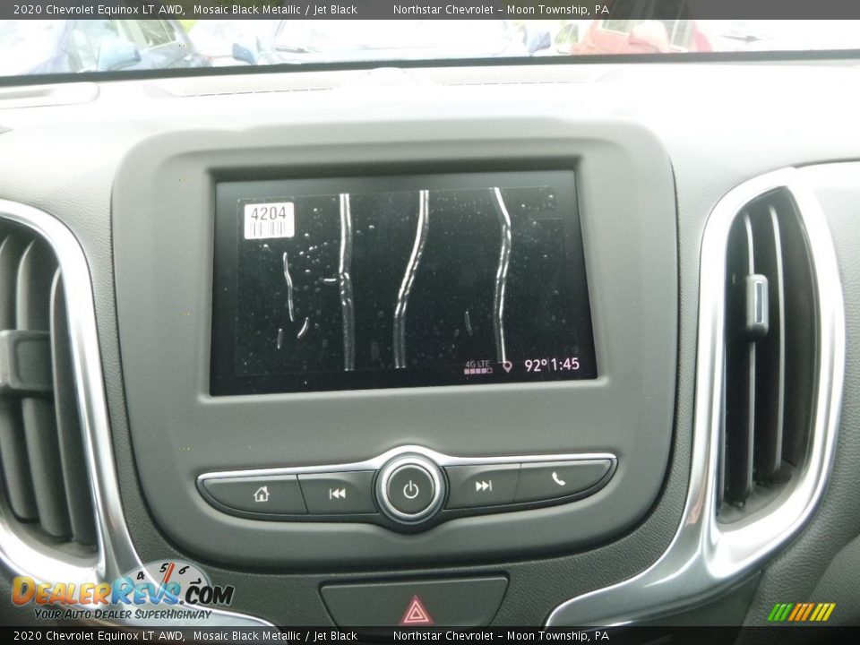 2020 Chevrolet Equinox LT AWD Mosaic Black Metallic / Jet Black Photo #16