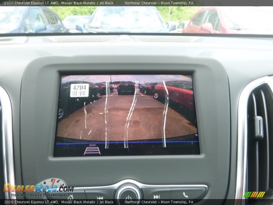2020 Chevrolet Equinox LT AWD Mosaic Black Metallic / Jet Black Photo #17