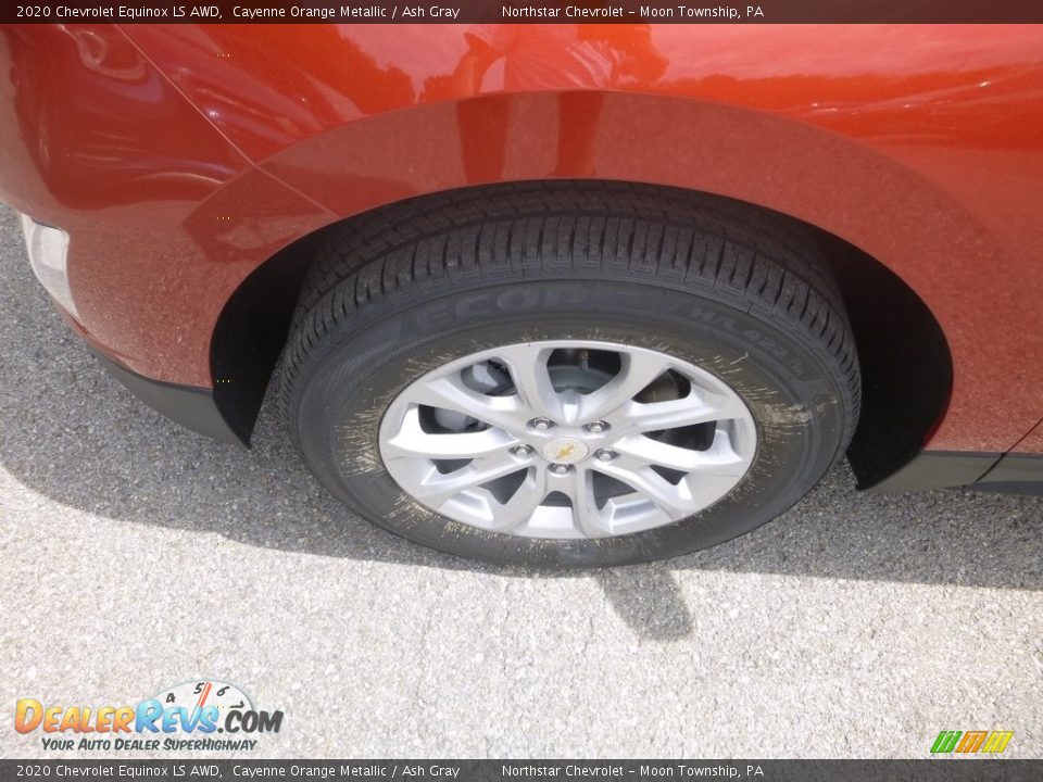 2020 Chevrolet Equinox LS AWD Cayenne Orange Metallic / Ash Gray Photo #2