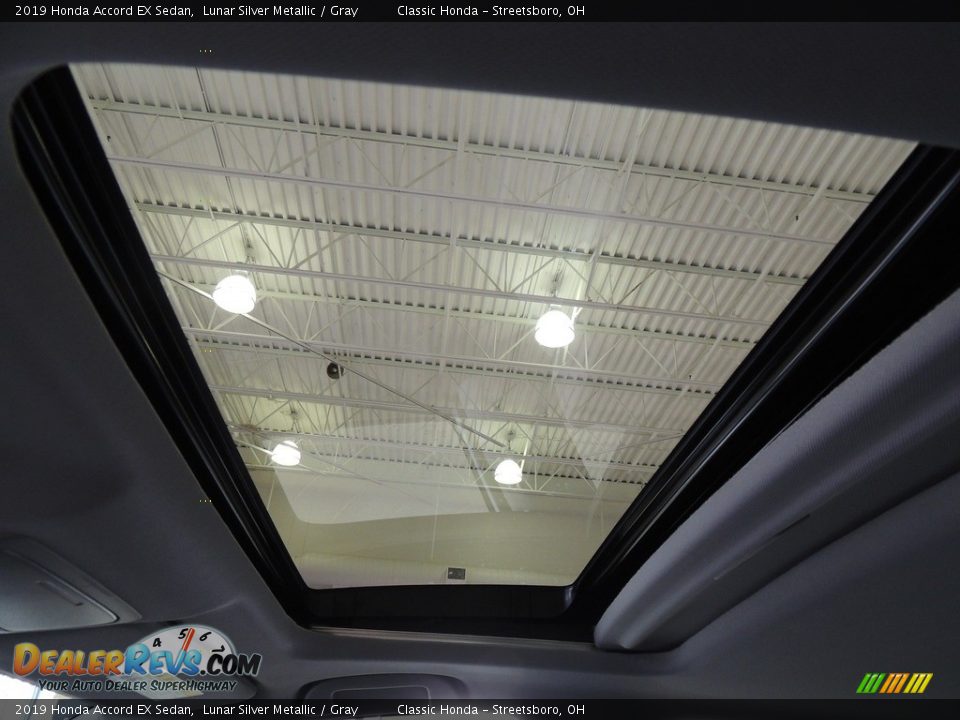 2019 Honda Accord EX Sedan Lunar Silver Metallic / Gray Photo #19